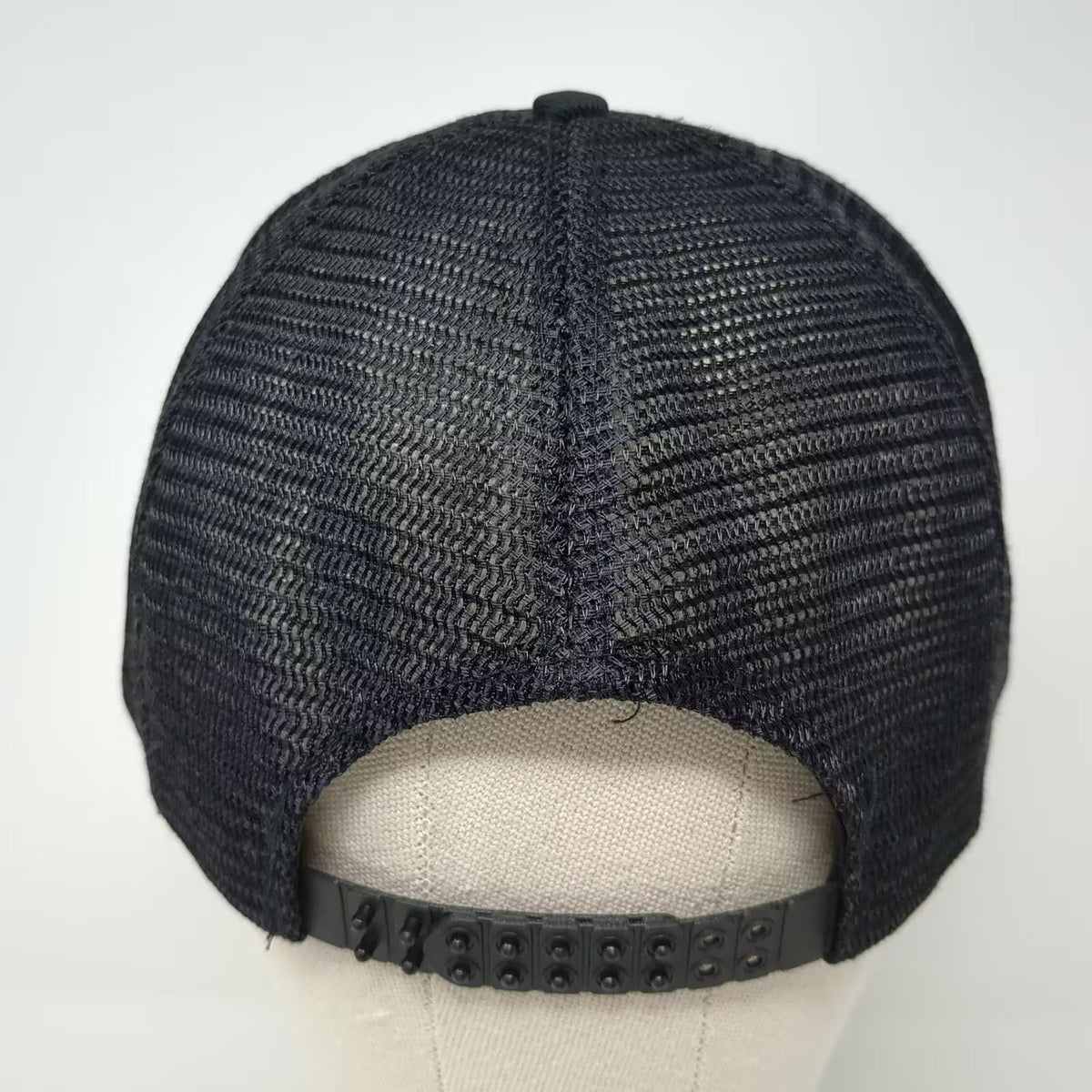 San Sun Berghoff Beer Trucker Hat Black Red Snapback Mesh Cap OSFA Vintage
