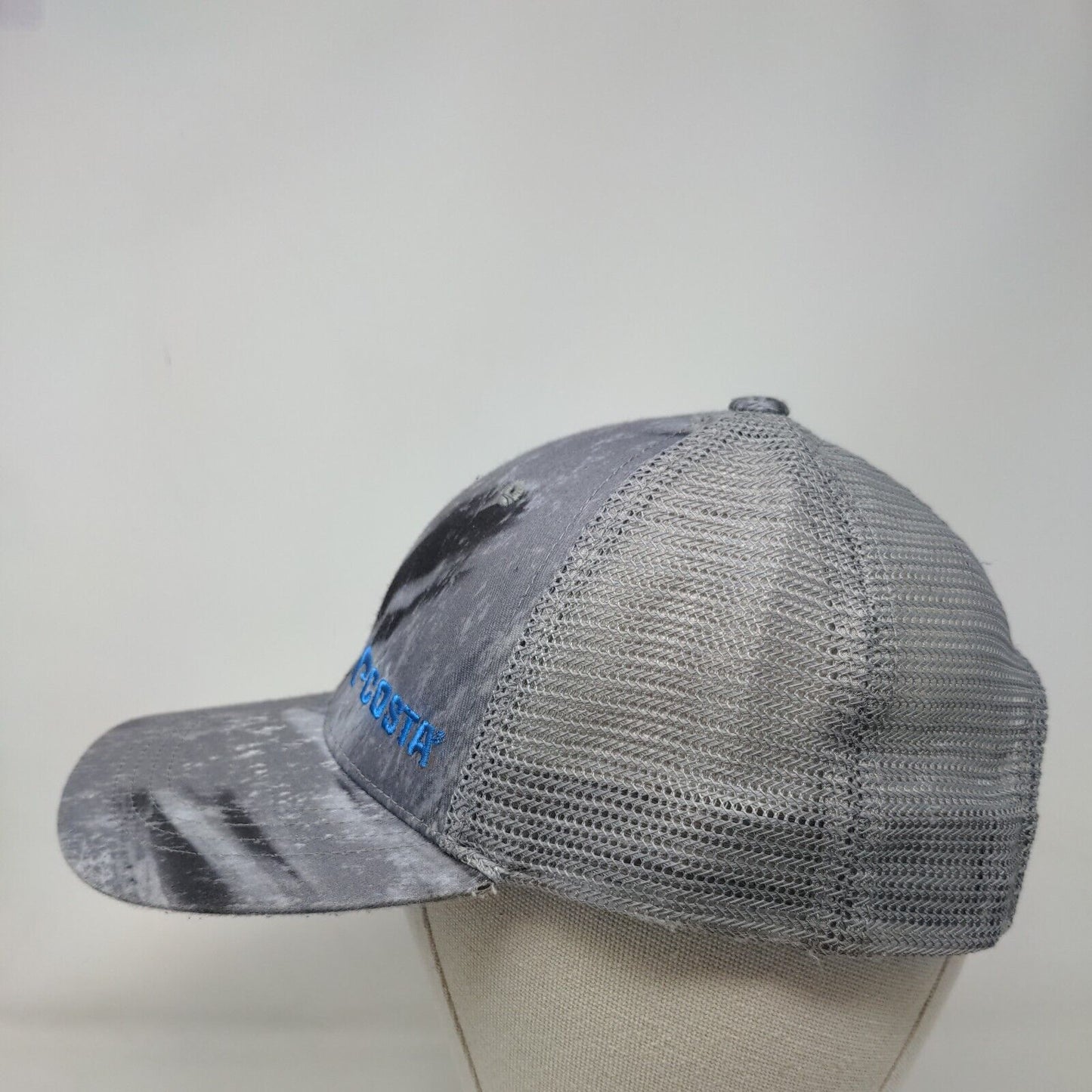 Costa Del Mar Snapback Trucker Hat Multicolor One Size Embroidered Mesh Back