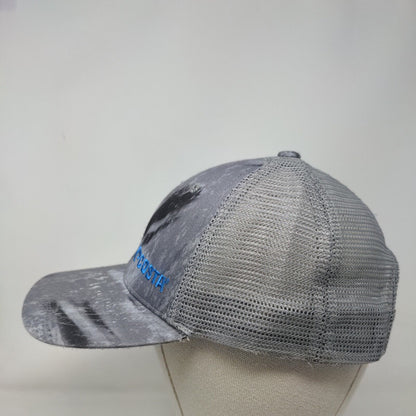 Costa Del Mar Snapback Trucker Hat Multicolor One Size Embroidered Mesh Back