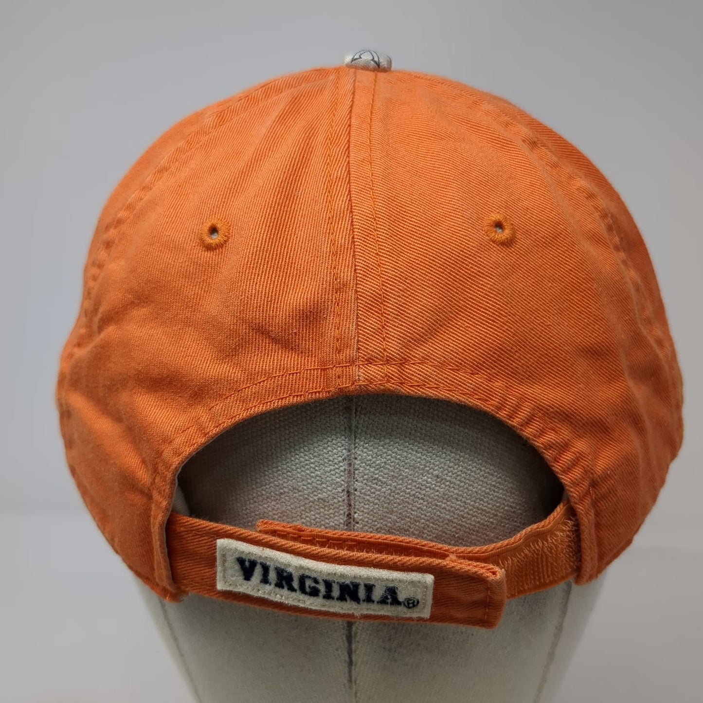 Virginia Cavaliers NCAA Drew Pearson Orange Blue One Size Baseball Cap Hat ESPN