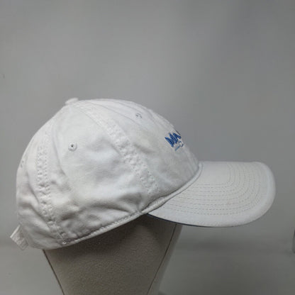 Marina Cap Cana Republica Dominicana Strapback Hat White OSFM Embroidered