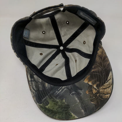 Richardson Strapback Hat Camo One Size Adjustable Vent Holes Blank