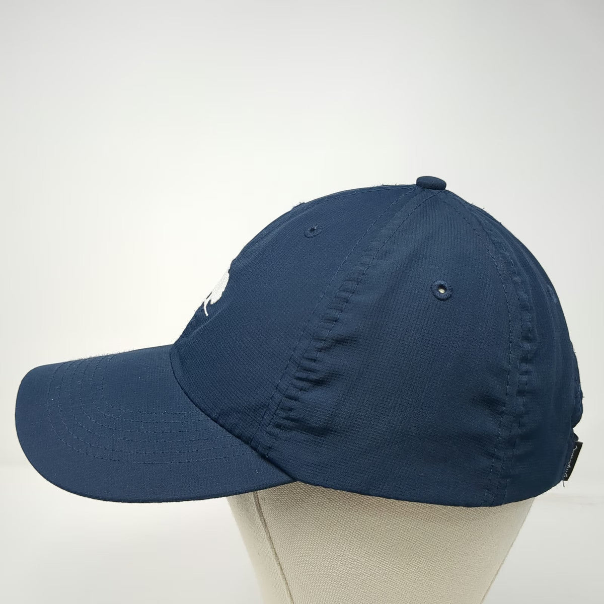 Imperial Baseball Cap Blue OSFM Polyester Tree Logo Slideback Performance Hat
