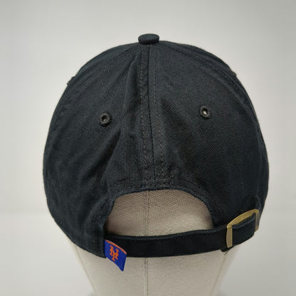 New York Mets MLB '47 Baseball Cap Black One Size Embroidered Adjustable Hat