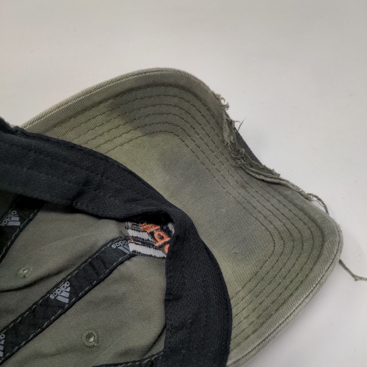 Adidas Slideback Hat Green OSFA Adjustable Embroidered 3 Stripes