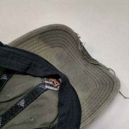 Adidas Slideback Hat Green OSFA Adjustable Embroidered 3 Stripes