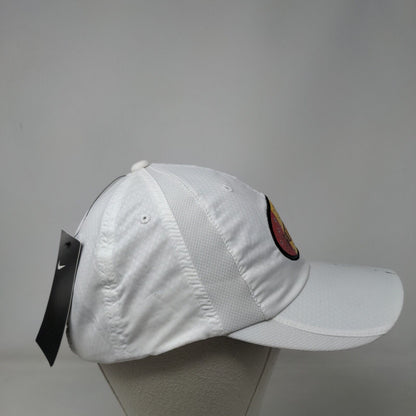 Rocketman Adult Unisex Strapback Golf Hat White OSFM Heritage86 Dri-Fit W/Tags