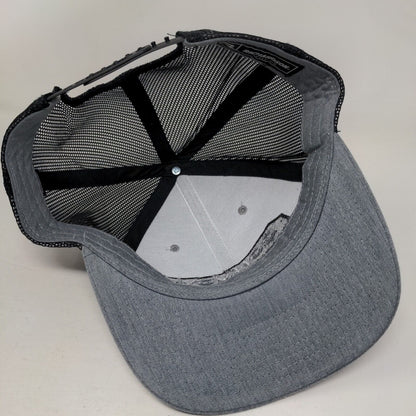 Convoy Snapback Mesh Back Trucker Hat Gray One Size Colorblock Richardson