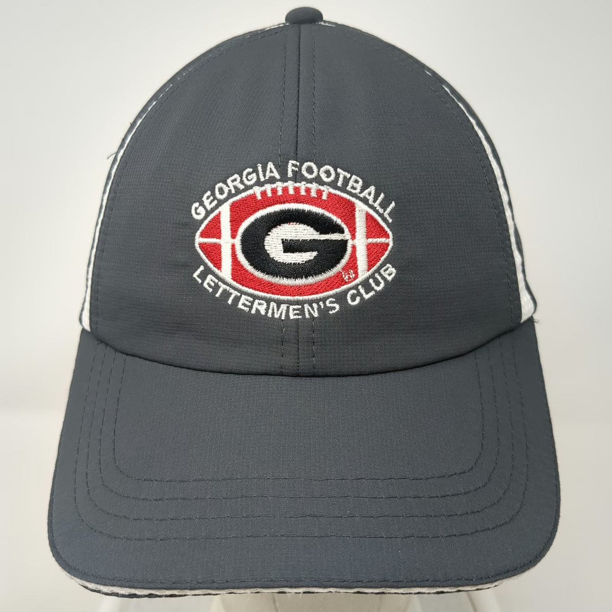 Ahead Georgia Football Lettermen's Club Hat Gray One Size Baseball Cap UPF 50
