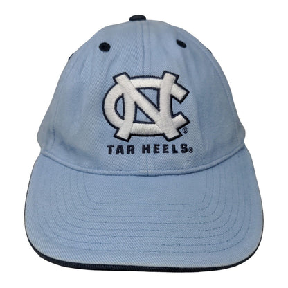 North Carolina Tar Heels Strapback Hat Blue OSFM Embroidered Logo NCAA