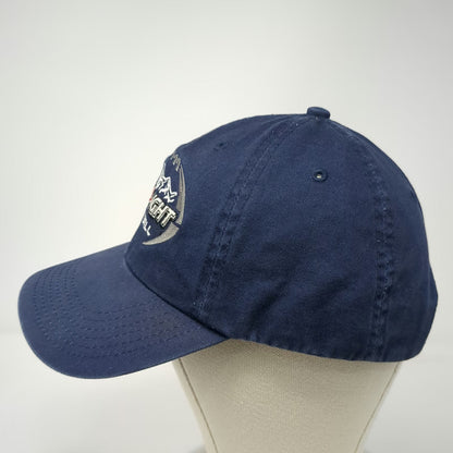 Coors Light Football Hat Blue Baseball Cap One Size Embroidered Logo Slideback