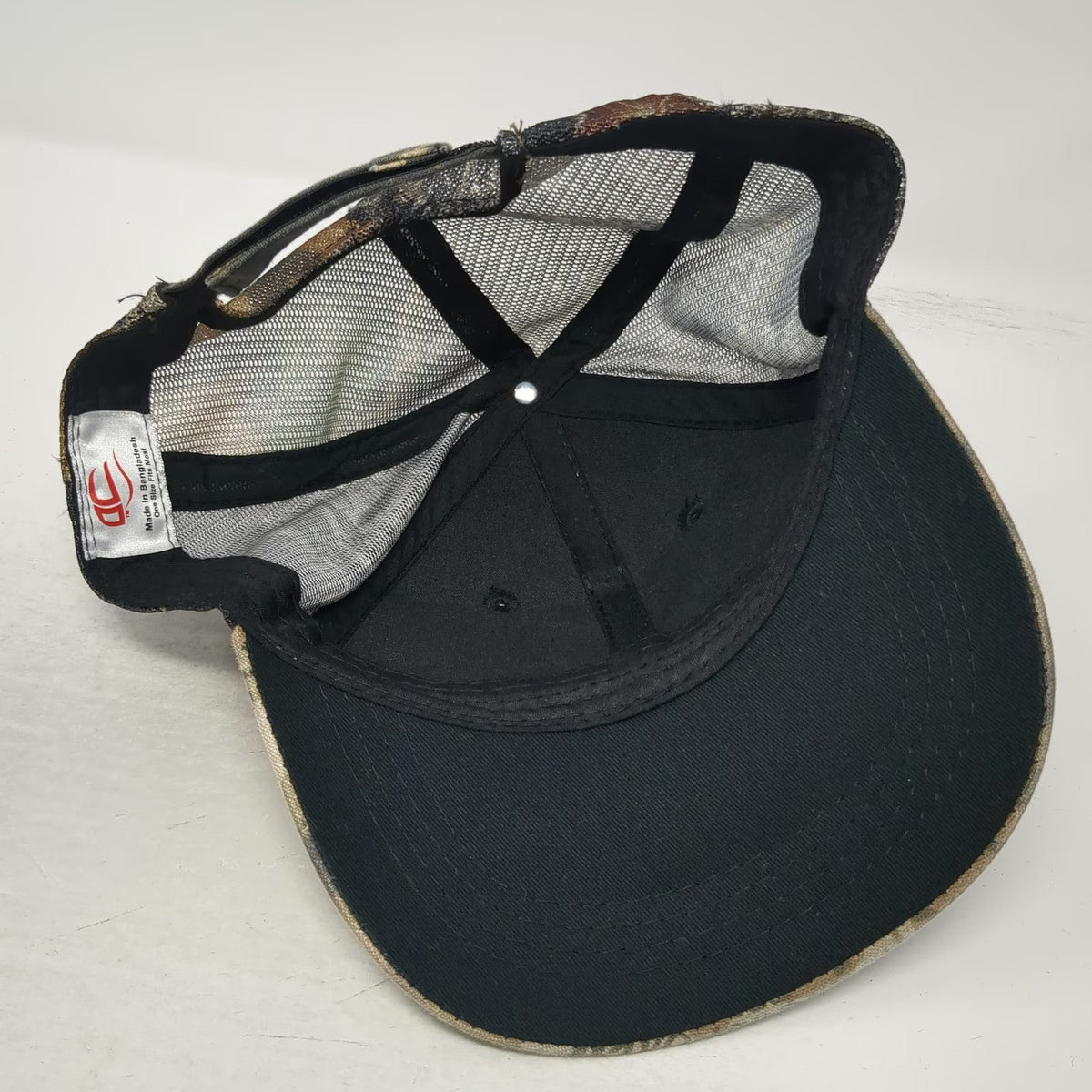 Outdoor Cap Witt's Vegetable Stand Hat Brown Camo Baseball Cap One Size Mesh