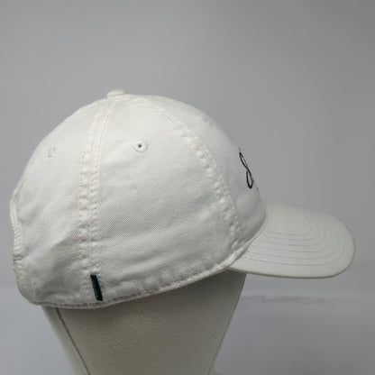 Legacy Baseball Cap White One Size Shore Lodge McCall Idaho Cotton Slideback Hat