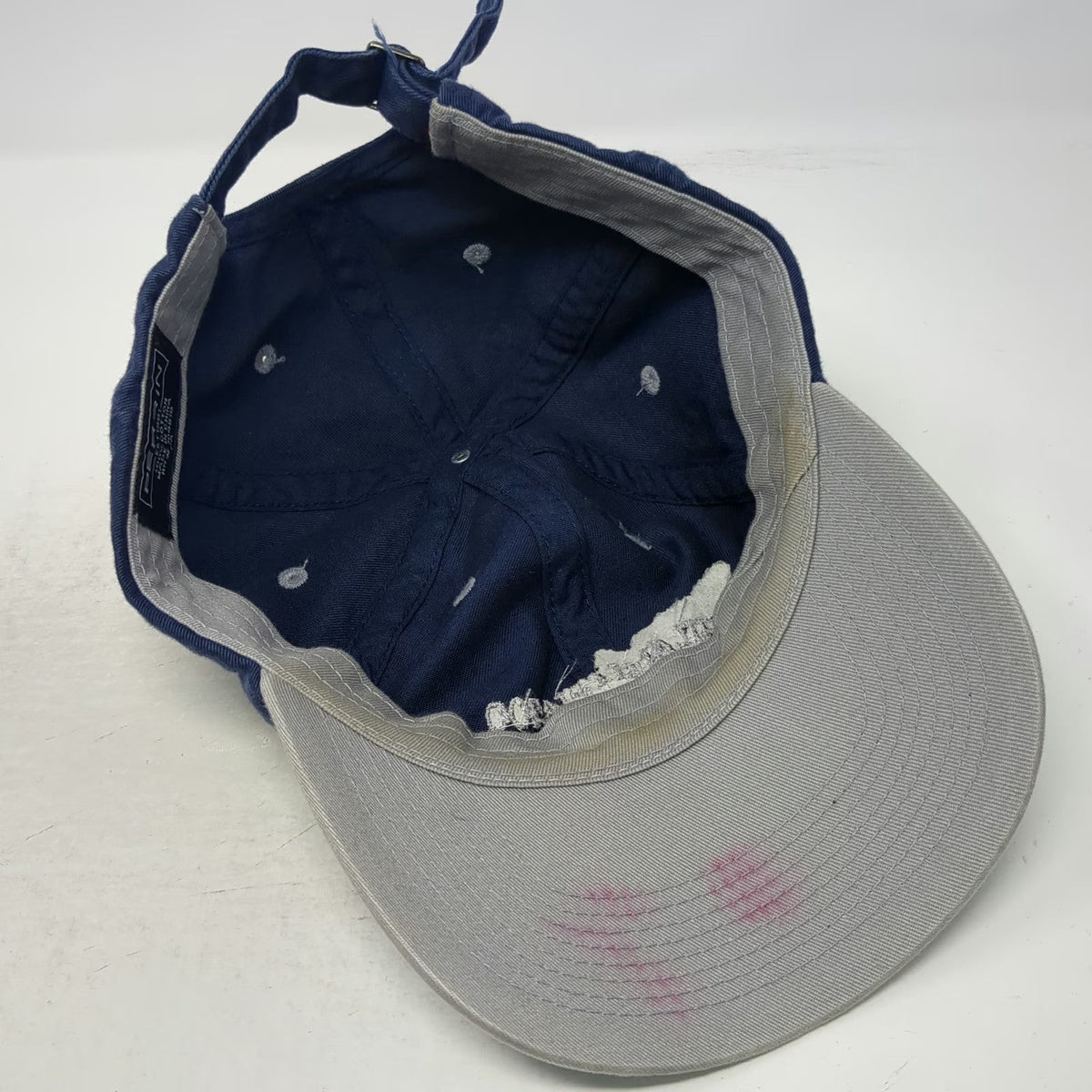 Perrin Philadelphia Zoo Tiger Baseball Cap Blue Gray One Size Slideback Hat