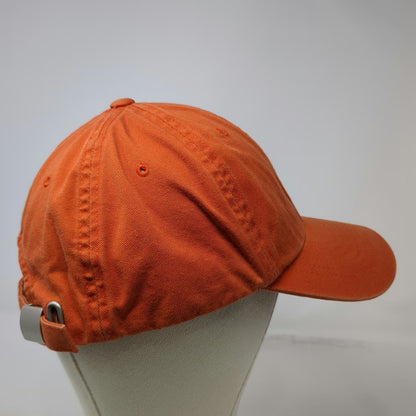 Gap Baseball Cap Orange L Adjustable Cotton Slideback Blank Hat