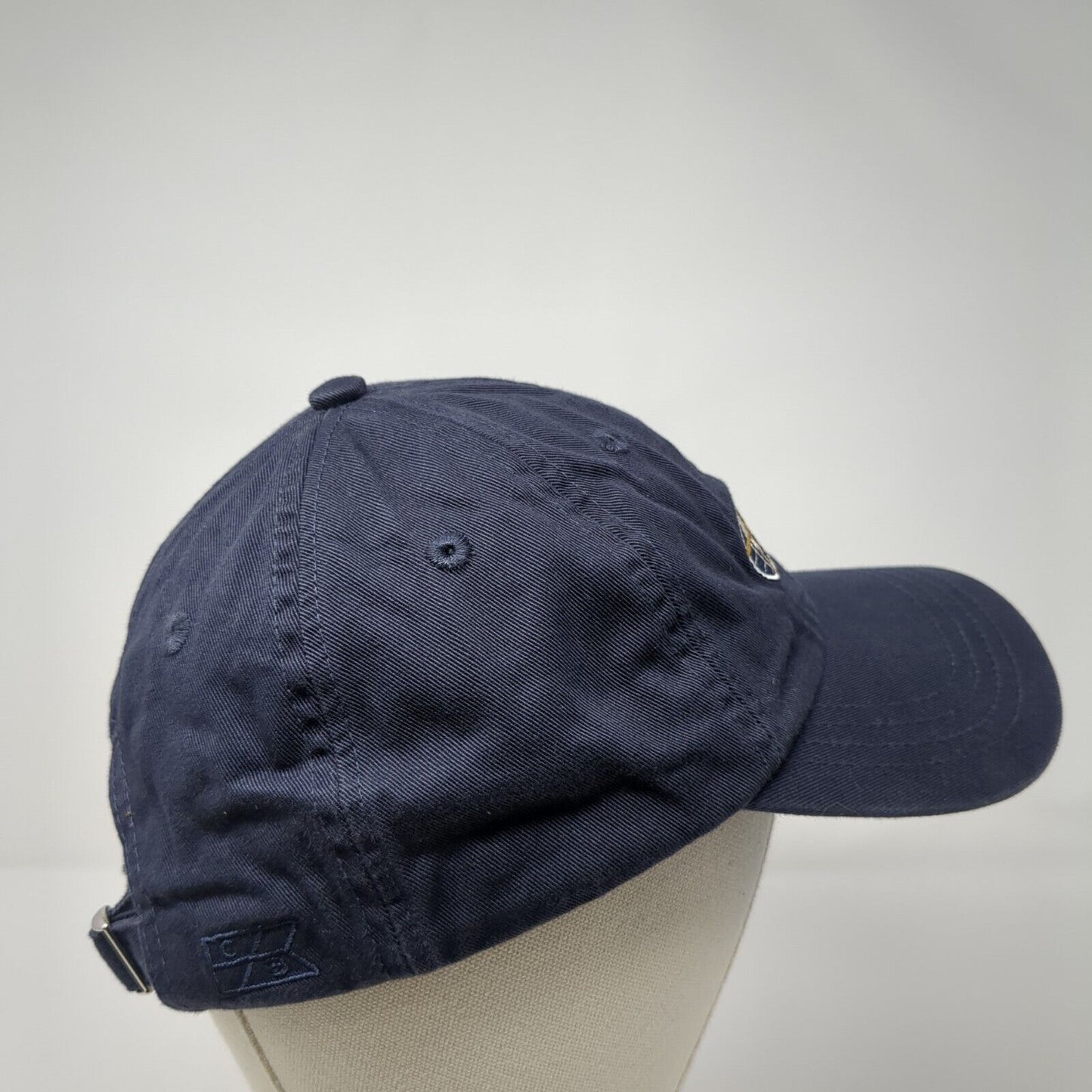 Petersen 50th Anniversary Slideback Hat Blue One Size Adjustable Cutter & Buck