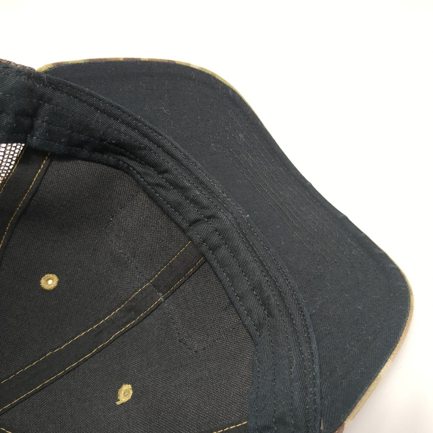 Coleys Glass Snapback Trucker Hat Camo One Size Mesh Back Richardson