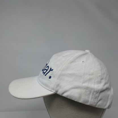 Validar Slideback Hat White One Size Adjustable Embroidered 6 Panel