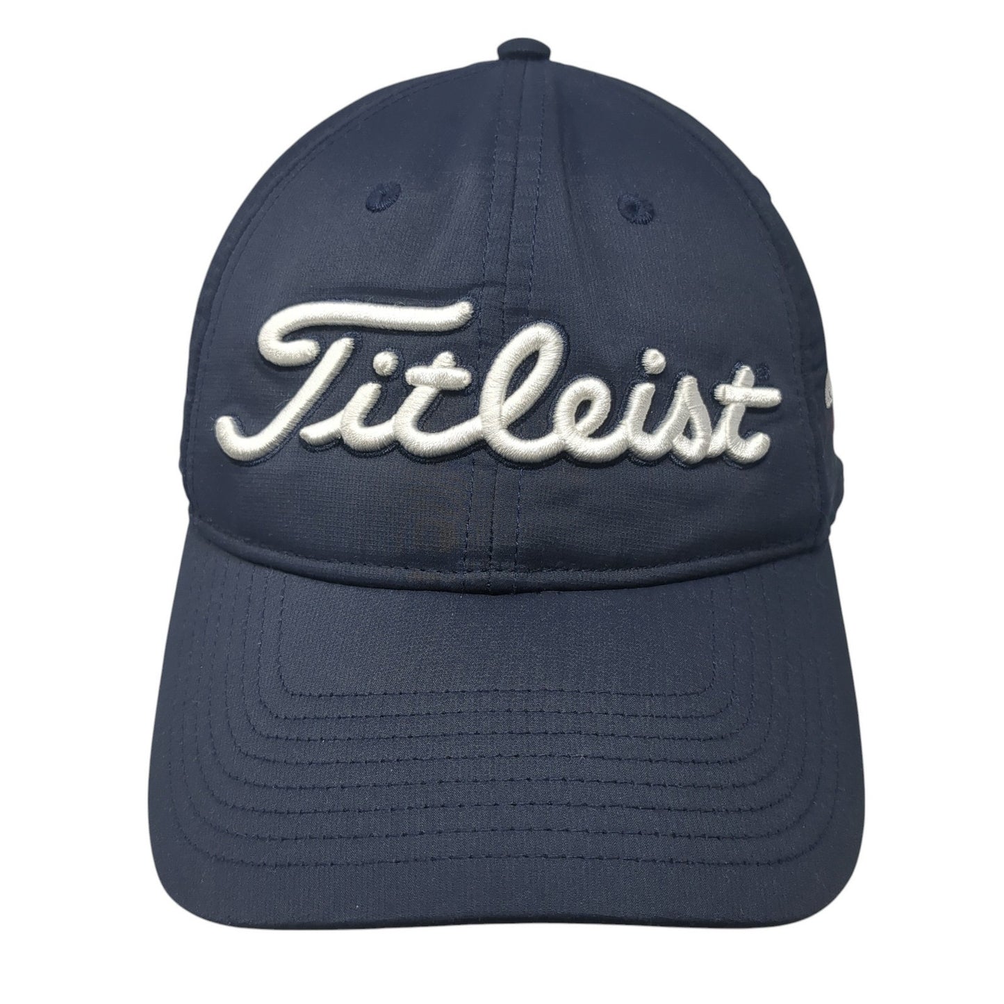 Titleist Slideback Baseball Cap Blue One Size Adjustable Embroidered 6 Panel