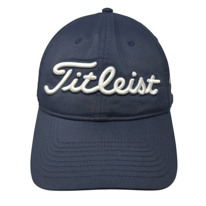 Titleist Slideback Baseball Cap Blue One Size Adjustable Embroidered 6 Panel