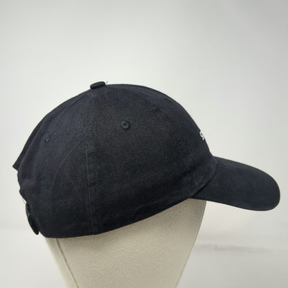 Starbucks Baseball Cap Black One Size Strapback Embroidered Logo Adjustable Hat