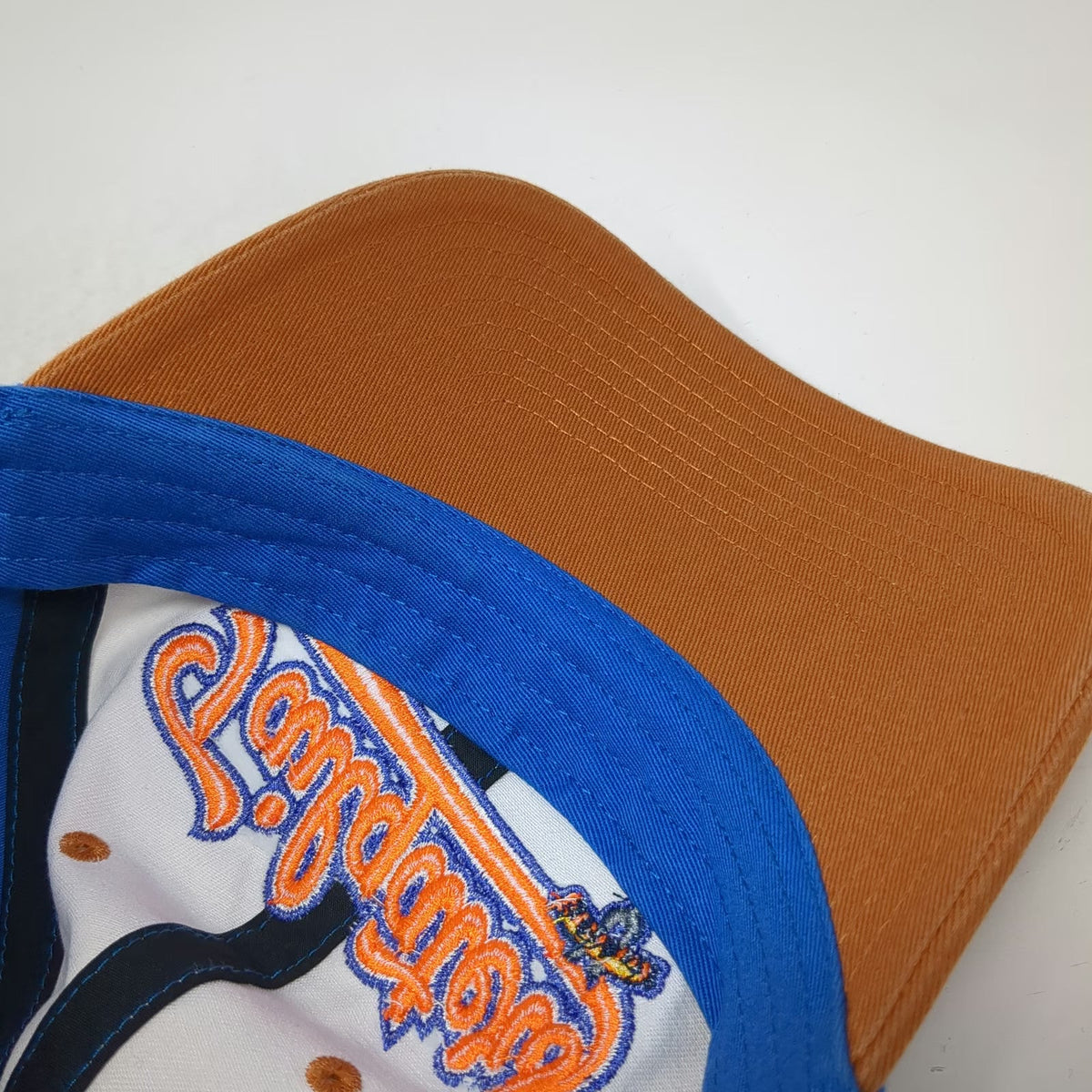 '47 Tailgaters Baseball Cap Blue White Brown One Size Slideback Cotton hat Logo
