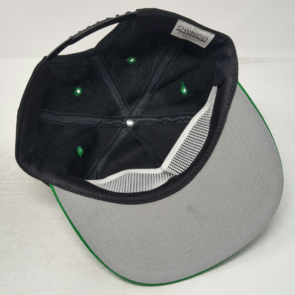 OWNCO 5 Panel Black Green One Size Snapback Boise Cascade Trucking Tree Hat
