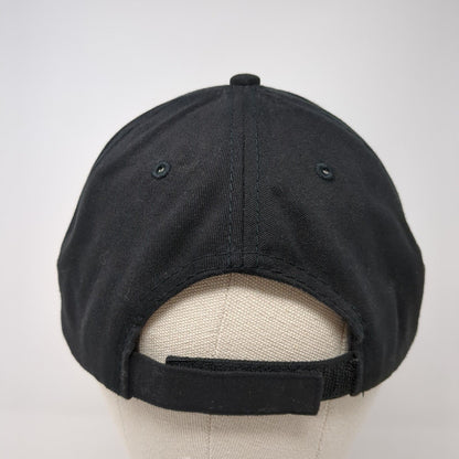 D.L. Evans Bank Premier Club Strapback Hat Black One Size Adjustable