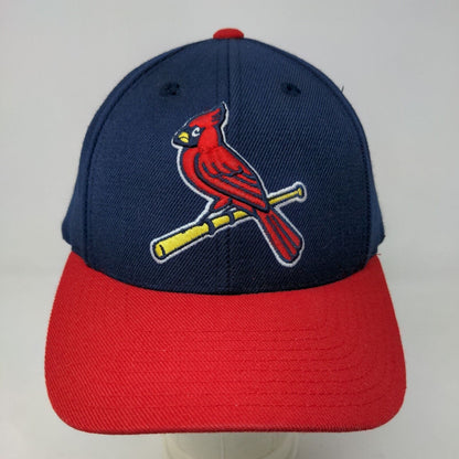 Logo Athletic Men's Snapback Hat Blue Size OSFA MLB St Louis Cardinals Logo