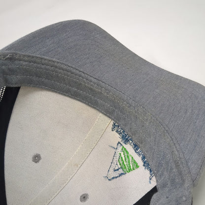 Richardson Trucker Hat Gray Black One Size Amalgamated Sugar Snapback Mesh Back