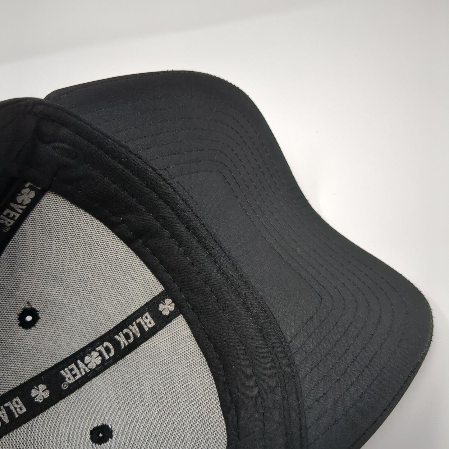Black Clover Live Lucky Toggle Back Hat Black One Size Adjustable