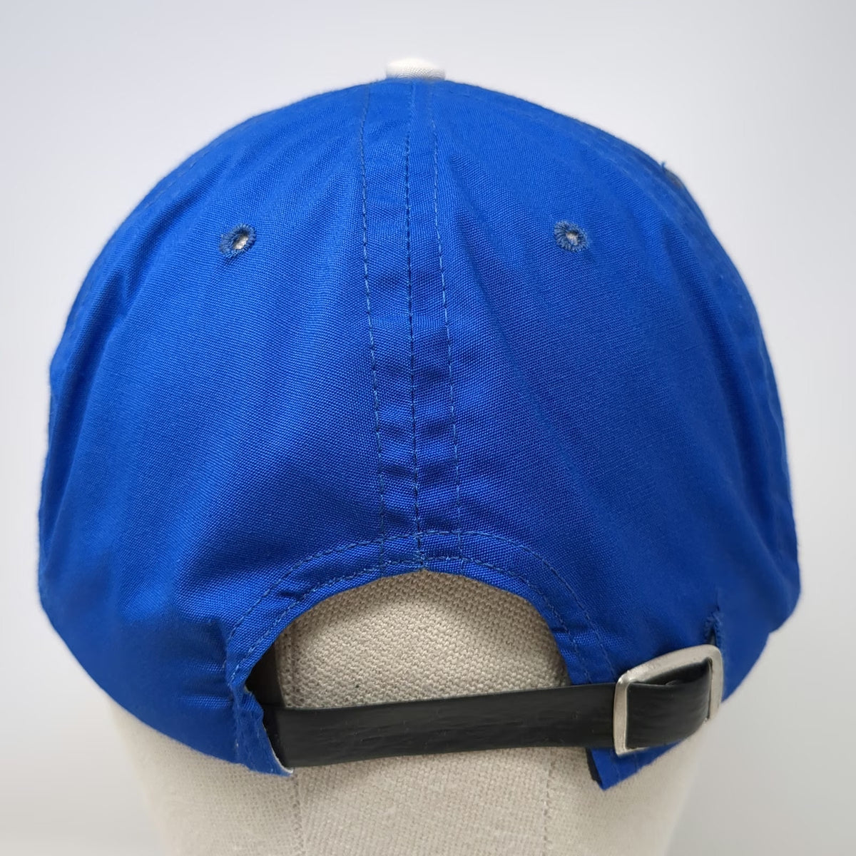 Baseball Cap Blue One Size CrownAm Irrigation Equipment Rope Green Underbrim Hat