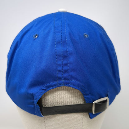 Baseball Cap Blue One Size CrownAm Irrigation Equipment Rope Green Underbrim Hat