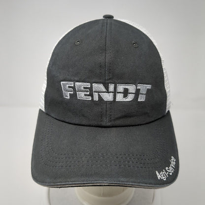 Fendt Agri-Service Agco Parts Snapback Trucker Hat Gray OSFA Mesh Back CMG Halo
