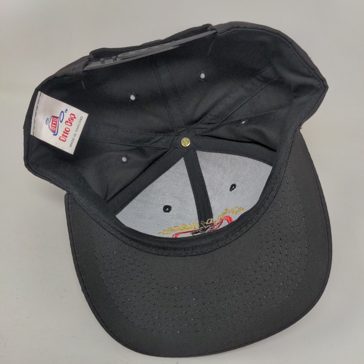 No Gold Diggers Snapback Hat Black OSFA Embroidered 6 Panel Otto Cap