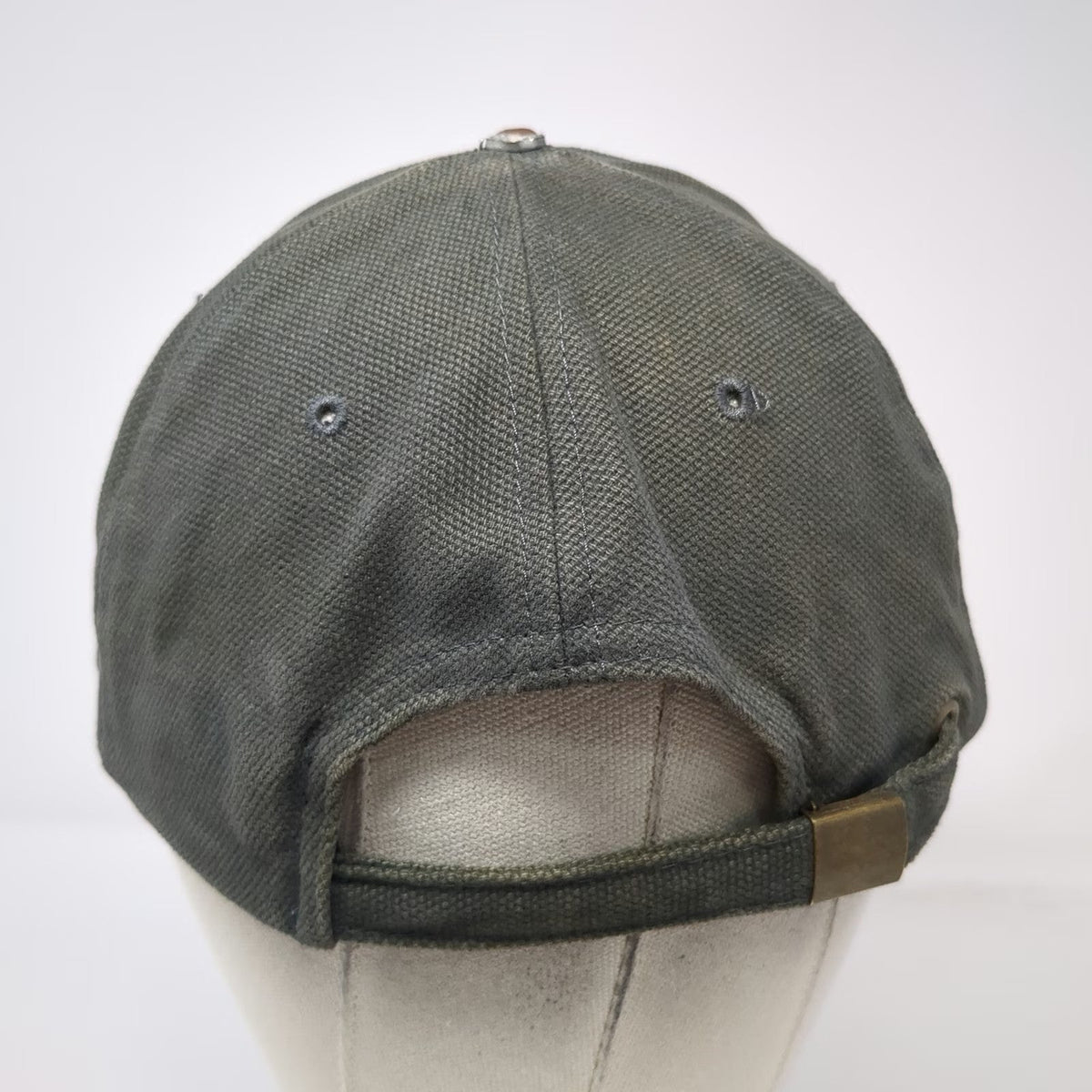 T-D-Pierso Germany Flag Patch Baseball Cap Gray One Size Slideback Country Hat