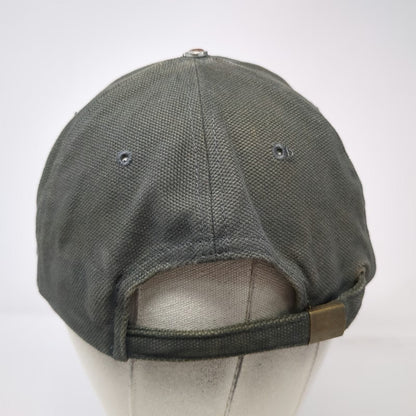 T-D-Pierso Germany Flag Patch Baseball Cap Gray One Size Slideback Country Hat