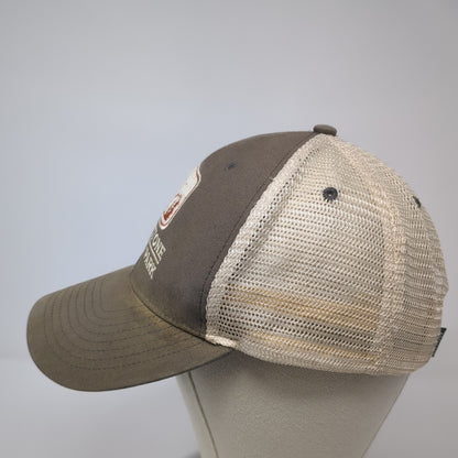 Yellowstone National Park Trucker Hat Brown One Size Adjustable Mesh Back Ouray