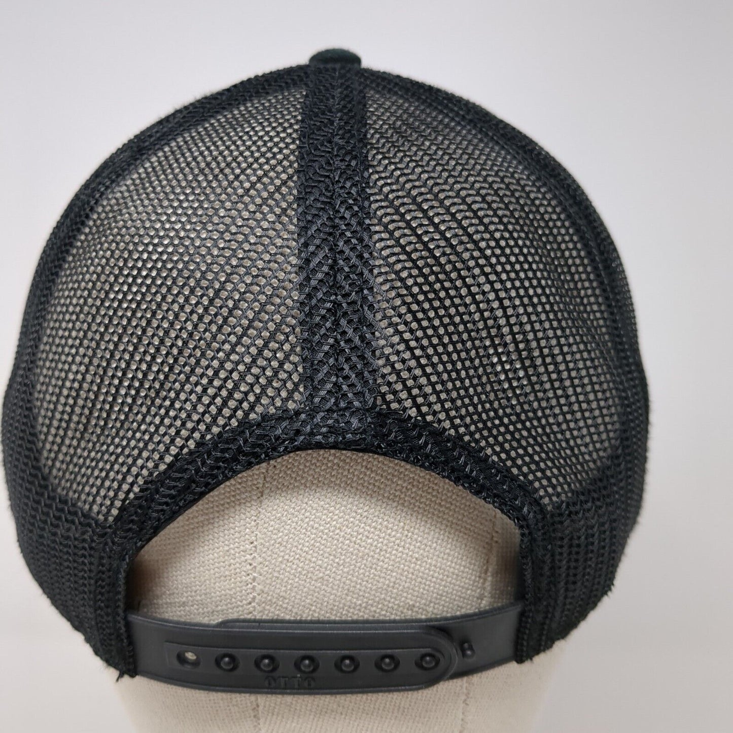 Advanced Heating & Cooling Snapback Mesh Back Trucker Hat Black One Size