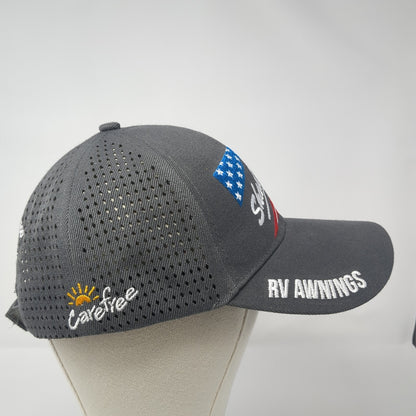 ShadePro RV Awnings 2020 Legacy Baseball Cap Gray One Size Adjustable Patriotic
