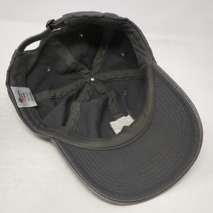 Quake City Caps Baseball Cap Gray One Size Slideback Hat Intuit Est 1983 Patch