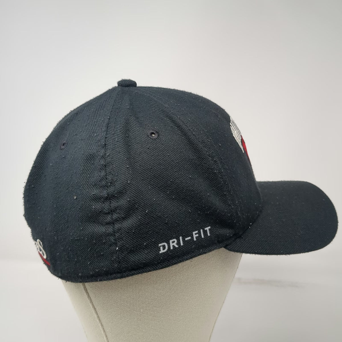 Nike Whitworth University Pirates Baseball Cap Black One Size Dri-Fit Hat