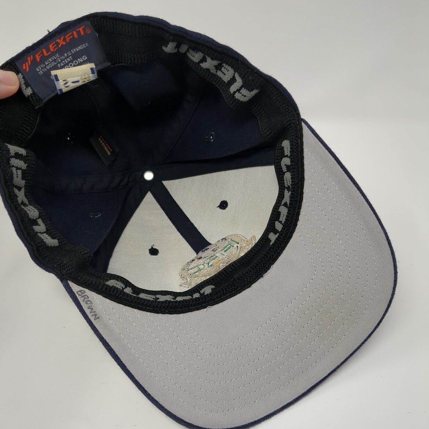 Fleet Readiness Center Fitted Hat Blue S-M Embroidered Flexfit Yupoong