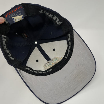 Fleet Readiness Center Fitted Hat Blue S-M Embroidered Flexfit Yupoong