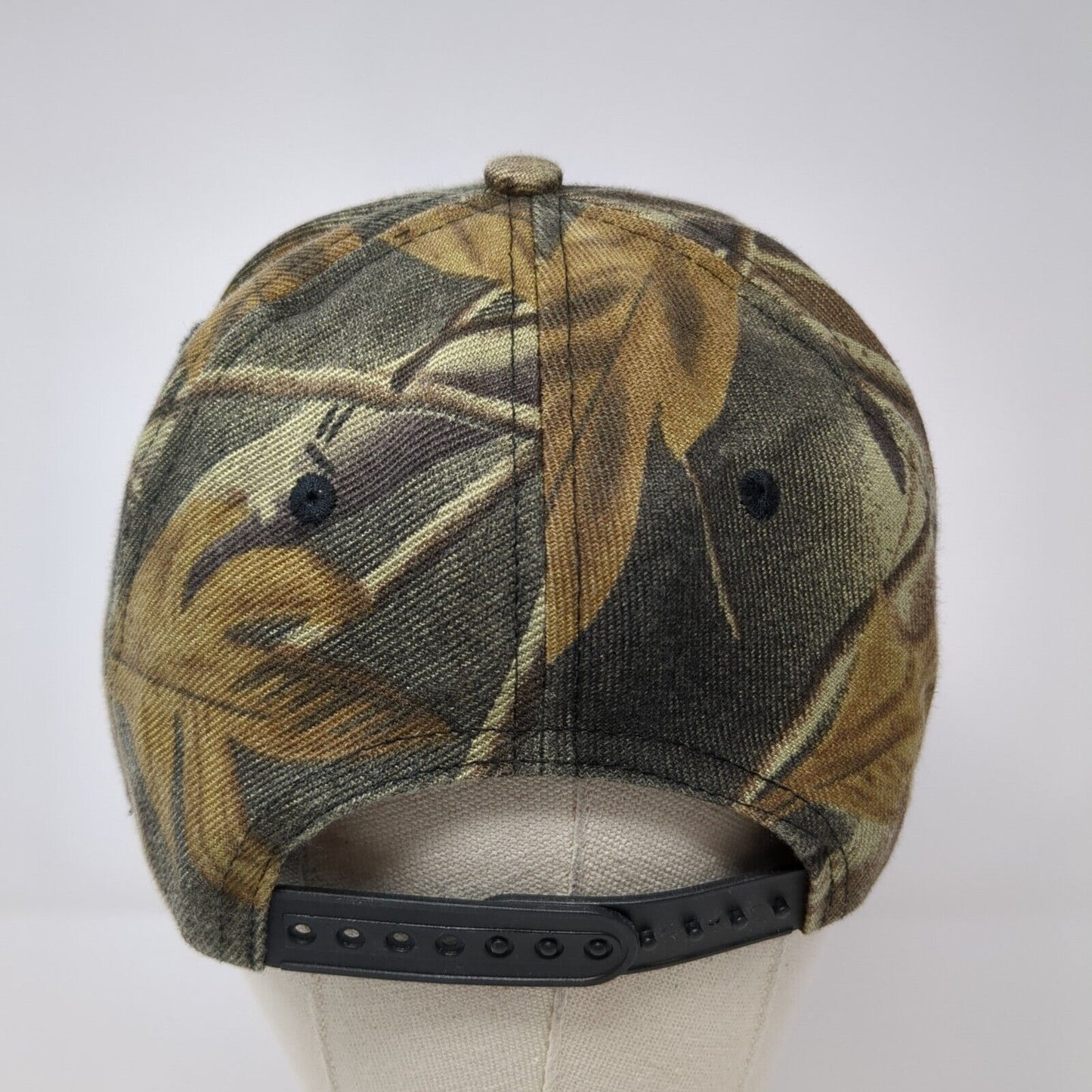 CFS Leather Patch Snapback Hat Camo One Size Adjustable Hunting Outdoor