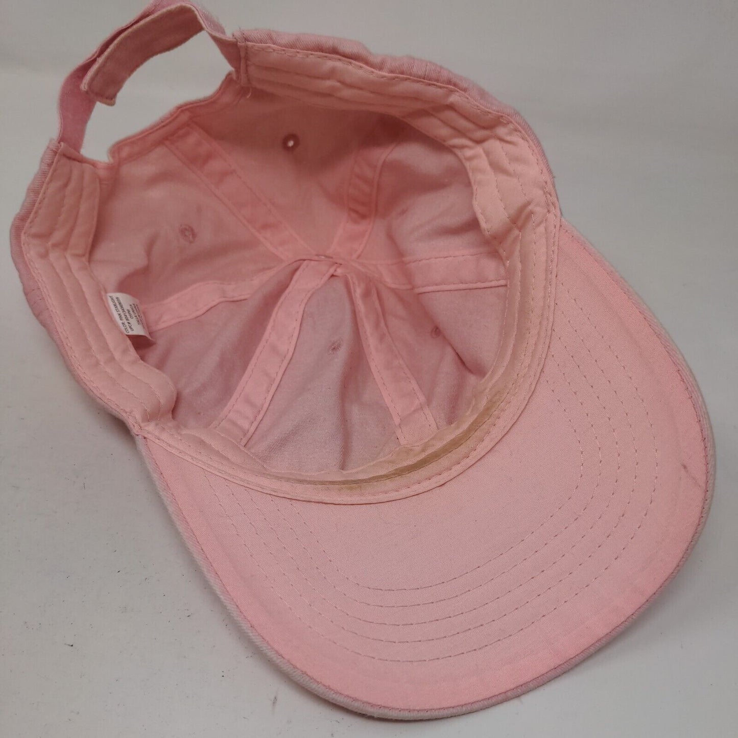 Unbranded Strapback Hat Pink Starlight OSFM Adjustable 6 Panel Blank