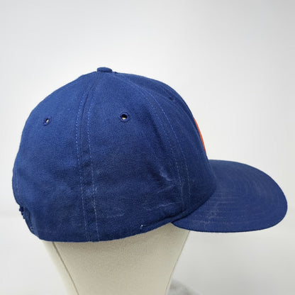 New Era Snapback Blue L Hat Embroidered Letter G Green Under Visor USA Pro Model