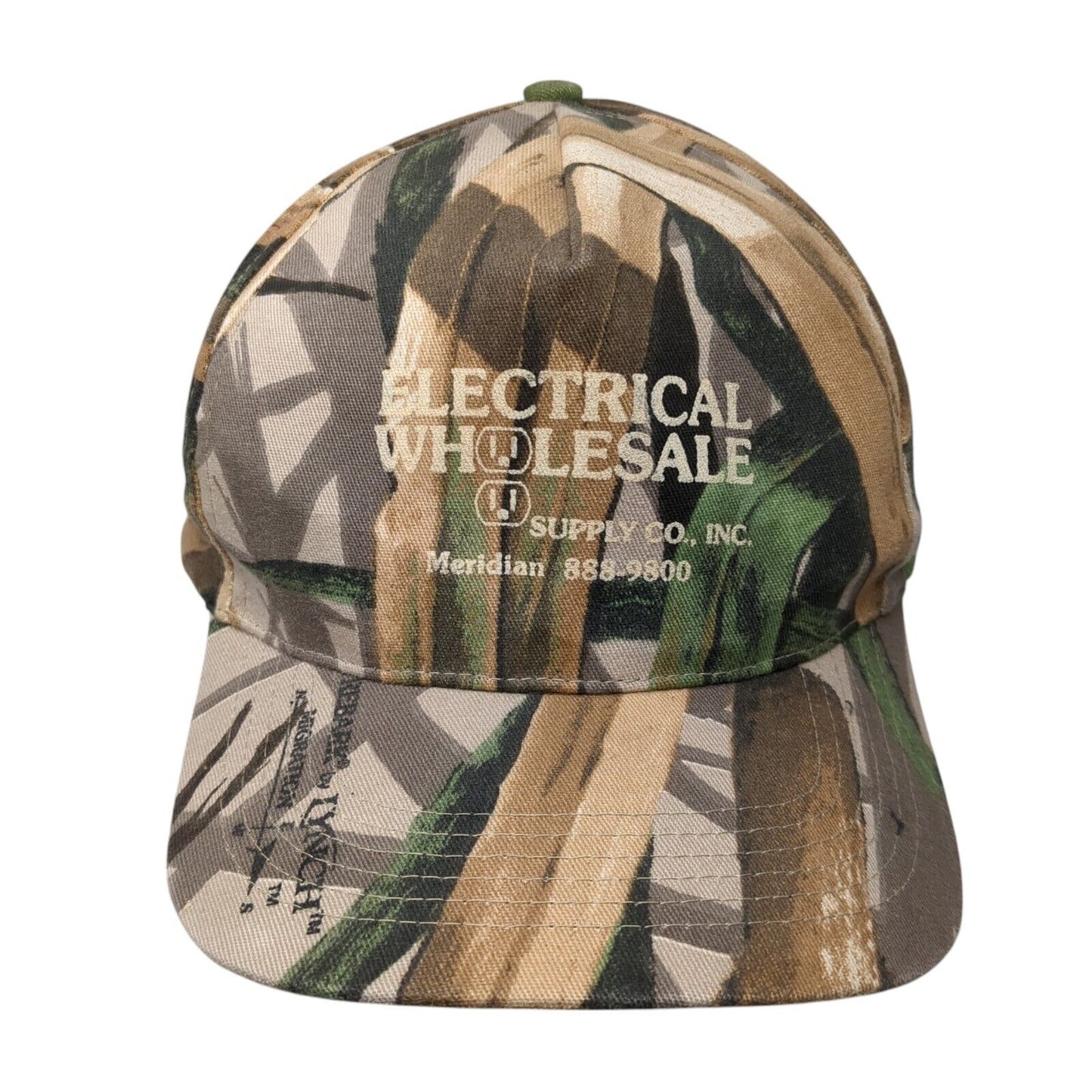 Electrical Wholesale Snapback Hat Camo OSFA Adjustable Outdoor Daystone
