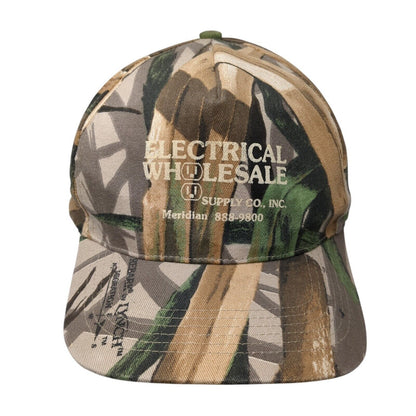 Electrical Wholesale Snapback Hat Camo OSFA Adjustable Outdoor Daystone