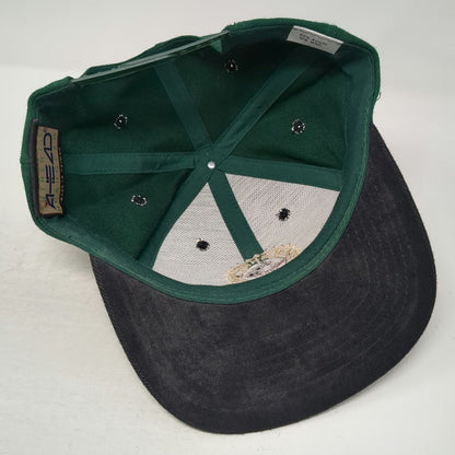 Ahead Space Needle Seattle Established 1962 Hat Green Black Snapback One Size